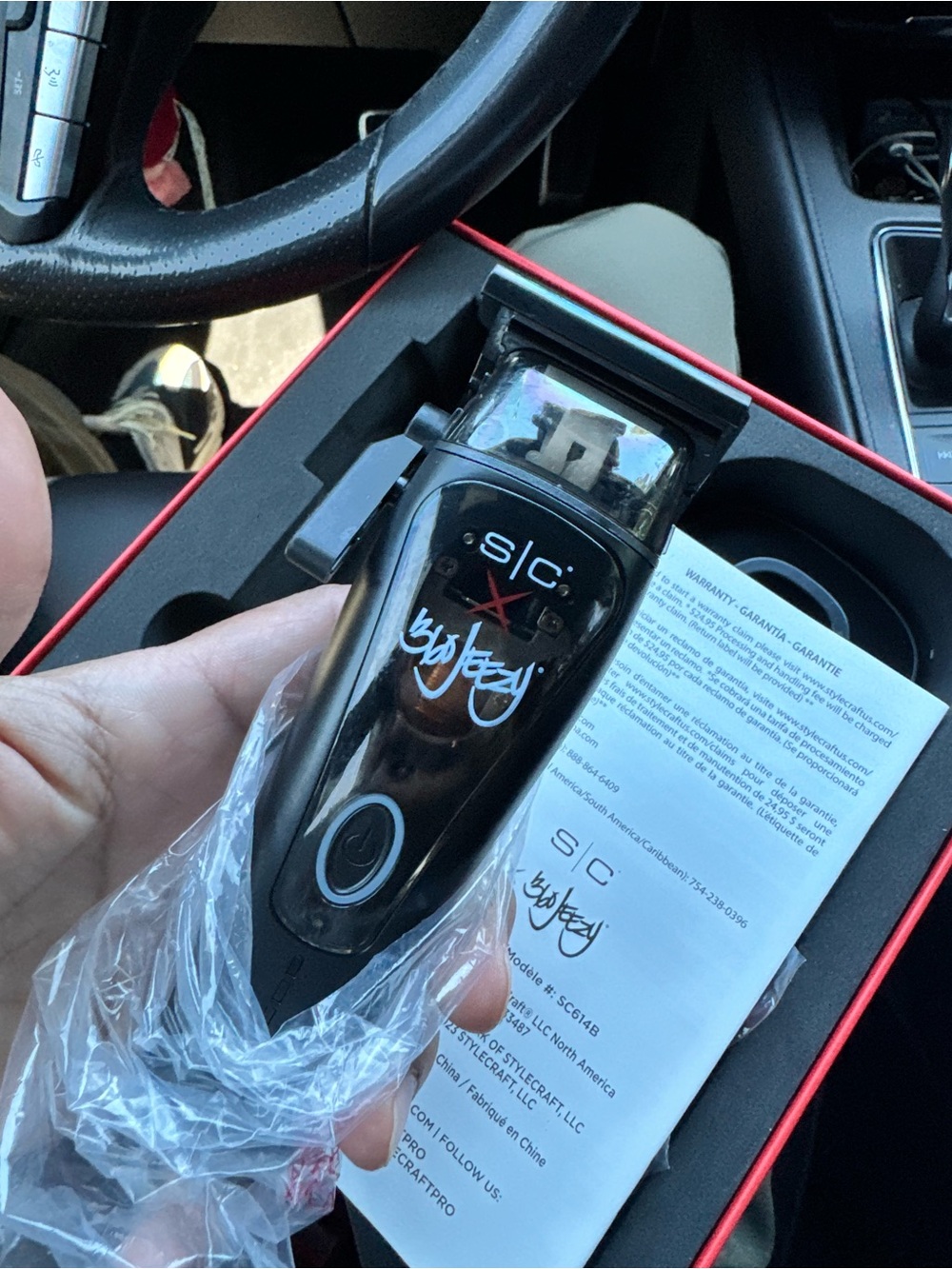 Electric Hair Trimmer - Black
